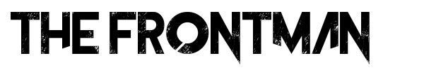 The Frontman font preview